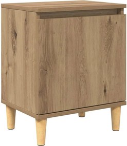 vidaXL Κομοδίνο Artisan Oak 40 x 30 x 50 cm Επεξεργασμένο ξύλο