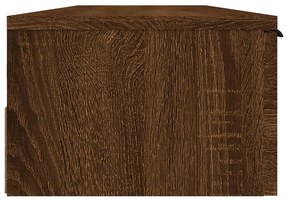 vidaXL Ντουλάπι Τοίχου Καφέ Δρυς 102x30x20 εκ. Επεξεργασμένο Ξύλο
