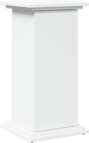 vidaXL Βάση Οθόνης με Αποθ. Λευκή 31x30x60 εκ. Επεξεργασμένο Ξύλο