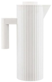 Κανάτα-Θερμός Plissé MDL12 W 20x11x32cm 1Lt White Alessi Πλαστικό