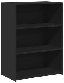vidaXL Συρταριέρα Μαύρη 70x41x93 εκ. από Επεξεργασμένο Ξύλο
