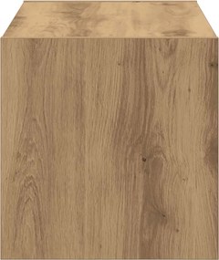 vidaXL Ράφι παπουτσιών στοιβαζόμενο Artisan Oak 60x30x30,5 cm
