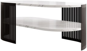 Τραπεζάκι σαλονιού Fikoli II-Leuko Marmaro