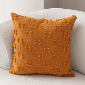 Μαξιλαροθήκη Διακοσμητική Tuffet 881PCR1668 Orange Aberto Design 43X43 Πολυέστερ