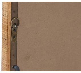 Τοίχο καθρέφτη Home ESPRIT Φυσικό Σύγχρονη Scandi 50 x 4 x 120 cm