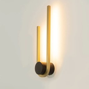 Απλίκα Τοίχου LED Dimmable Zambelis 23106 Gold Matt