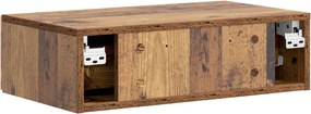vidaXL Τραπεζάκι Τοίχου 59 x 34,5 x 17 εκ. Επεξεργασμένο Ξύλο