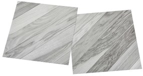 vidaXL Δάπεδο Αυτοκόλλητο Ριγέ Γκρι 55 τεμ. 5,11 μ² από PVC
