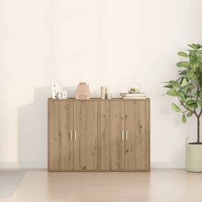 vidaXL Πλαϊνό γραφείο 2 pcs Artisan Oak 60 x 31 x 84 εκ.
