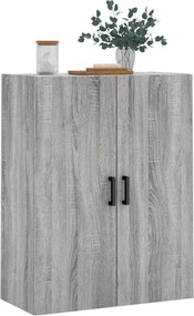 vidaXL Ντουλάπι Τοίχου Γκρι Sonoma 69,5 x 34 x 90 εκ.