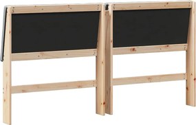 vidaXL Ταπετσαρισμένο κεφαλάρι Ανοιχτό γκρι 180 cm