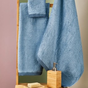 Πετσέτες Μπάνιου (Σετ 3τμχ) Whitegg T083 500gsm Μπλε