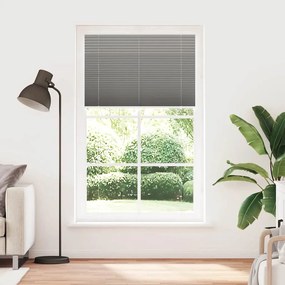vidaXL Πλισέ περσίδα Ανθρακί 115x200 cm Πλάτος υφάσματος 114,4 cm