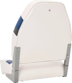 vidaXL Καθίσματα Σκάφους Πτυσσόμενα με Ψηλή Πλάτη 2 Τεμ. 44x38x55 εκ.