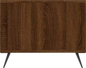 vidaXL Τραπεζάκι Σαλονιού Καφέ Δρυς 90x50x40 εκ. Επεξεργασμένο Ξύλο