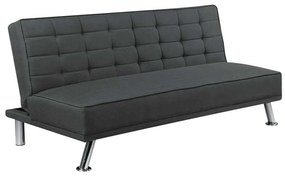 Καναπές Κρεβάτι EUROPA Ύφ.Ανθρακί 176x82x80cm Bed:176x102x40cm