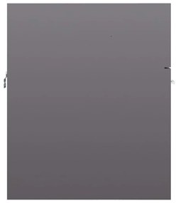 Ντουλάπι Νιπτήρα Γυαλιστερό Γκρι 41 x 38,5 x 46 εκ. Μοριοσανίδα - Γκρι