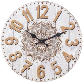 Ρολόι Τοίχου ArteLibre MDF Φ34x3.8cm-14650010