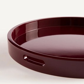 Στρογγυλός δίσκος από λάκα Barniz