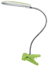 Φωτιστικό Γραφείου με Τσιμπίδα και Σπιράλ LED 5W 4000K BAZ2 ACA-15205LEDGNC-Πράσινο 15205LEDGNC