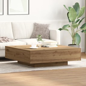 vidaXL Τραπεζάκι Καφέ Artisan Oak 100x100x31 εκ Ξύλο Επεξεργασμένο