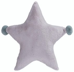 Μαξιλάρι Διακοσμητικό (Με Γέμιση) Παιδικό Baby Star Grey Nef-Nef 45X45 Πολυέστερ