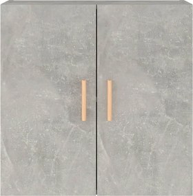 vidaXL Ντουλάπι Τοίχου Γκρι Σκυρ. 60x30x60 εκ. Επεξεργασμένο Ξύλο