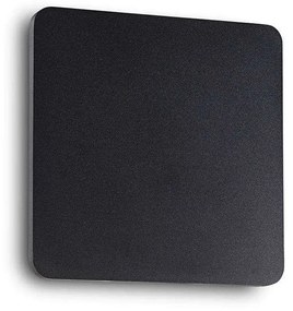 Φωτιστικό Τοίχου Cover Square 195773 20x20x50cm LED 11W 3000K Black Ideal Lux