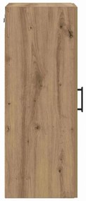 vidaXL Επιτοίχιο ντουλάπι Artisan Oak 34,5 x 34 x 90 εκ.