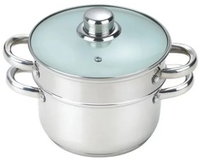 Κατσαρόλα ατμού Bohmann BH 3212, 2.5 L, 18 cm, Επαγωγή, Inox