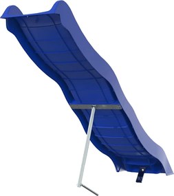 vidaXL Τσουλήθρα Μπλε 210 x 40 εκ. από Πολυπροπυλένιο