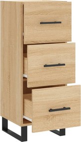 vidaXL Ντουλάπι Sonoma Δρυς 34,5x34x90 εκ. από Επεξεργασμένο Ξύλο