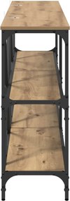 vidaXL Τραπέζι κονσόλας Artisan Oak 160 x 30 x 75 εκ