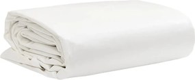vidaXL Μουσαμάς Λευκός 3 x 5 μ. 650 γρ./μ²