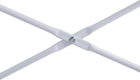 vidaXL Γραφείο Υπολογιστή Λευκό/Δρυς 110 x 60 x 70 εκ. Επεξ. Ξύλο