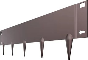 VEVOR Steel Landscape Edging 5 Packs 39 x 5in Rust-Resistant for Yard Brown