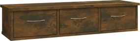 vidaXL Ντουλάπι Τοίχου Καπνιστή Δρυς 88x26x18,5 εκ. Επεξεργασμένο Ξύλο