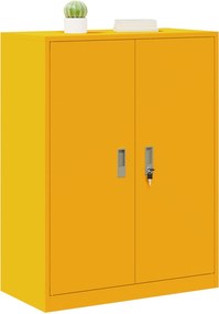 vidaXL Ντουλάπι αποθήκευσης Χαμομηλί κίτρινο 80 x 40 x 105 εκ