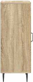 vidaXL Πλαϊνό γραφείο Sonoma Δρυς 33 x 34,5 x 89,5 εκ