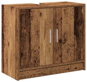 vidaXL Ντουλάπα Νιπτήρα Παλιό Ξύλο 63 x 29 x 55 cm Επεξεργασμένο ξύλο
