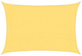 vidaXL Πανί Σκίασης Μπεζ 3 x 4,5 μ. από HDPE 160 γρ/μ²