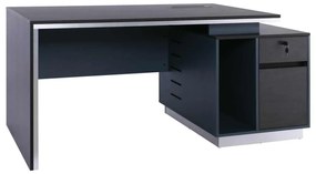 Γραφείο ADVANCE 200x80cm Σκ.Καρυδί/Γκρι