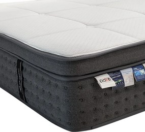 Στρώμα Luxury pakoworld pocket spring+gel memory foam+latex 34-36cm 150x200εκ