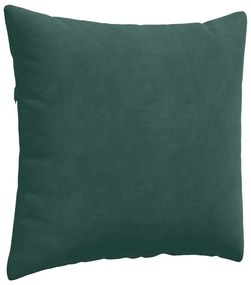 vidaXL Μαξιλάρι Καναπέ 2 pcs Σκούρο Πράσινο 45 x 45 cm