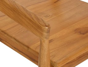 ΚΑΡΈΚΛΕΣ &amp; ΠΟΛΥΘΡΌΝΕΣ MIYAKO TEAK BAR STOOL SH70 ATMOSPHERA 207342A