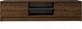 Έπιπλο Τηλεόρασης Καρυδί / Ανθρακί IRULAR 180x40x45