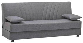 Καναπές Κρεβάτι Τριθέσιος ArteLibre JORGE Γκρι 180x78x80cm