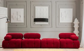 1-Seat Sofa Bubble O1 - Red Red