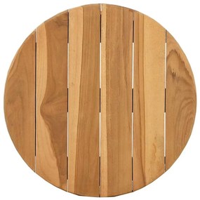 vidaXL Τραπεζάκι Πλευράς Καφέ 40 x 40 x 41 εκ Μασίφ ξύλο teak