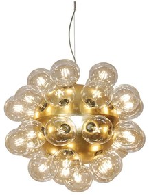Φωτιστικό Οροφής Κρεμαστό HL-3598 L 77-4134 Marte Gold Homelighting Metal